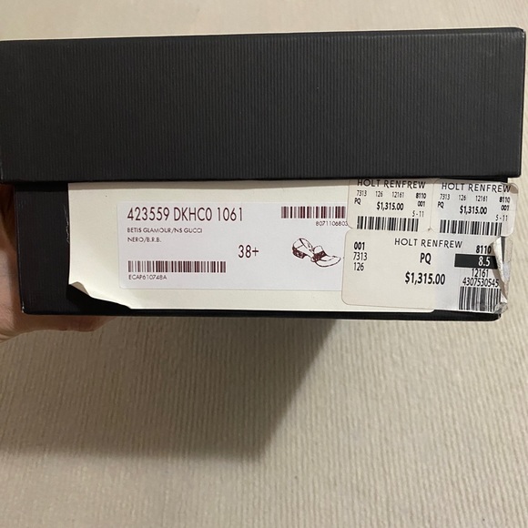 Gucci loafers with pearl details on heels - Picture 3 of 6